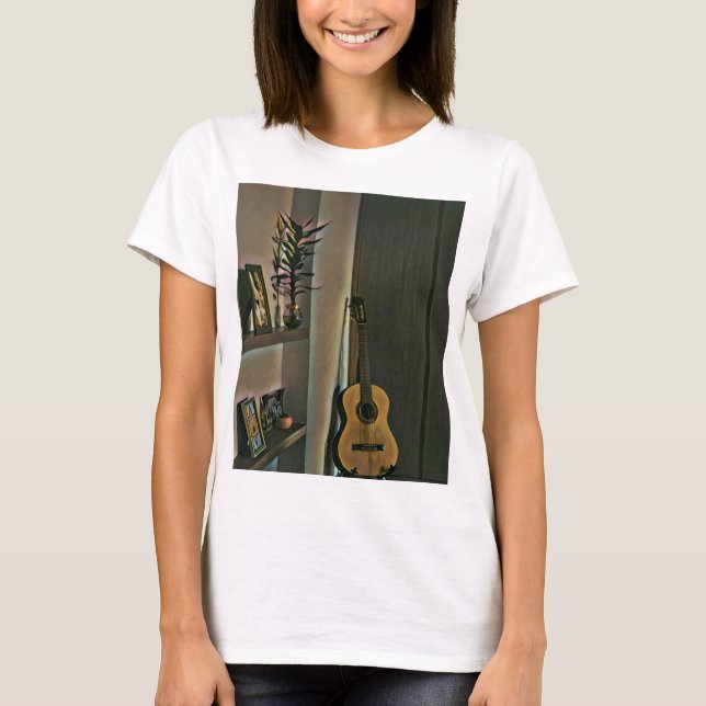 Camiseta presente guitarrista legal (Frente)