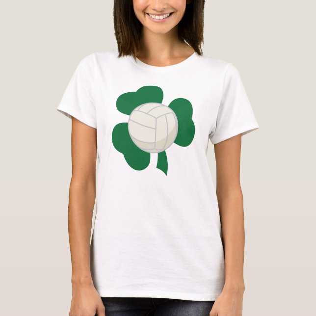 Camiseta Presente irlandês do jogador de voleibol (Frente)