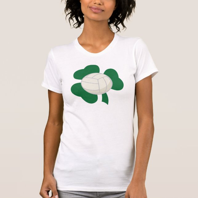 Camiseta Presente irlandês do jogador de voleibol (Frente)