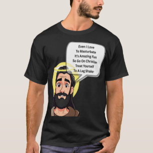Camiseta Presente irreverente religioso para família