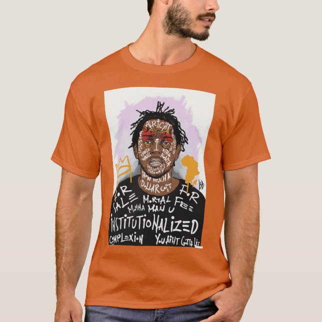 Camiseta Presente Kendrick Lamar (Frente)