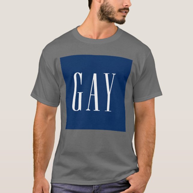 Camiseta presente lacuna gay (Frente)