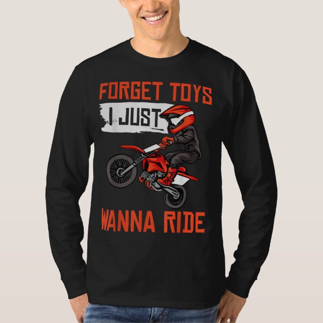 Camiseta Presente legal De Bicicleta Para Meninos Esquece B (Frente)