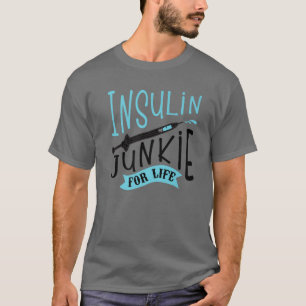 Camiseta Presente legal de Consciência da Diabetes Engraç