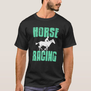 Camiseta Presente Legal de Corrida de Cavalo com Vintagem R