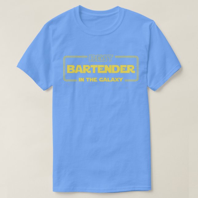Camiseta Presente legal do Bartender (Frente do Design)