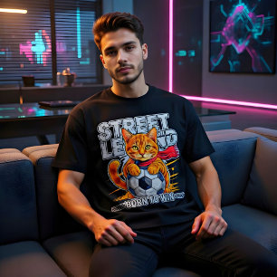 Camiseta Presente Lenda da Rua do Gato de Futebol