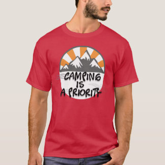 Camiseta Presente Lenda do Acampamento Desde Sempre