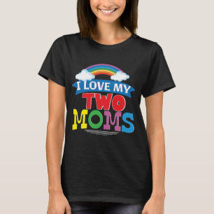Camiseta Presente lésbica do orgulho do t-shirt LGBT do di