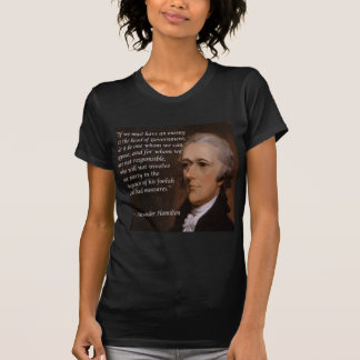 Camiseta Presente "Líder Inimigo" Alexander Hamilton