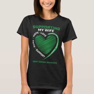 Camiseta Presente Marido Transplante Esposa Doença Renal Co