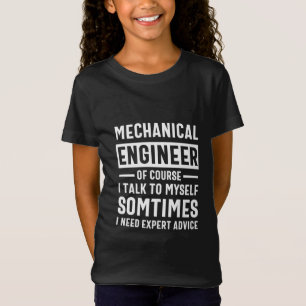 Camiseta Presente Mecânico de Engenheiro Engraçado