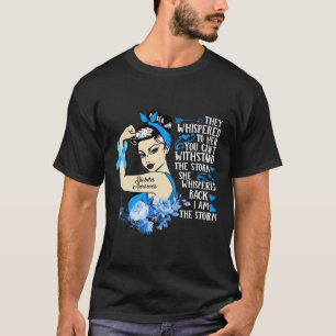 Camiseta Presente Mês De Consciência Da Diabetes Para Um Po