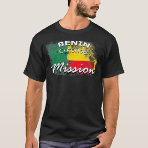 Camiseta Presente Missionário da Missão LDS do Benin Coto