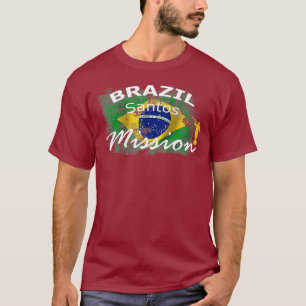 Camiseta Presente Missionário da Missão LDS do Brasil Santo