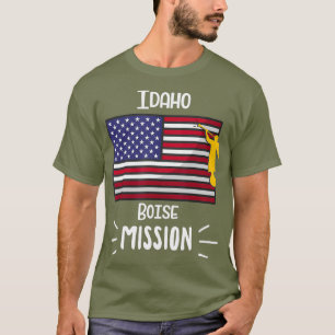 Camiseta Presente Missionário da Missão LDS Idaho Boise M