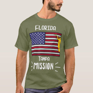Camiseta Presente Missionário da Missão LDS Tampa Mormon 