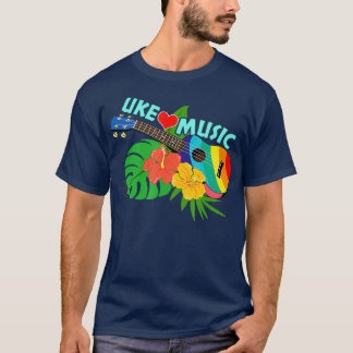 Camiseta Presente Musical Ukulele