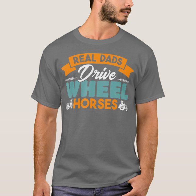 Camiseta Presente na exploração agrícola de tratores de cav (Frente)