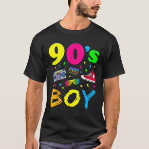 Camiseta Presente na Festa de aniversário de Menino dos 90