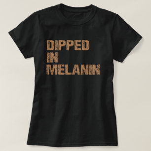 Camiseta Presente Na Orgulhosa História Negra Africana De 