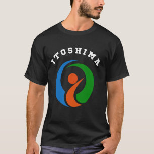 Camiseta Presente nacional de orgulho da bandeira do brasão