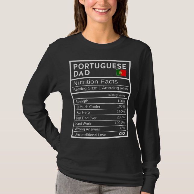 Camiseta Presente Nacional do Orgulho de Fatos Nutricionais (Frente)