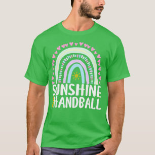 Camiseta Presente no Arco-Íris Cuto Sunshine e Handball par