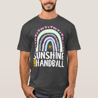 Camiseta Presente no Arco-Íris Cuto Sunshine e Handball par