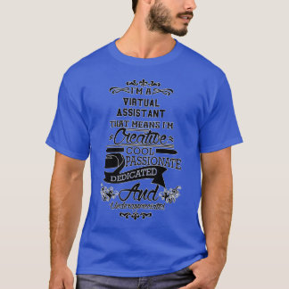 Camiseta Presente no Assistente Virtual para Homens