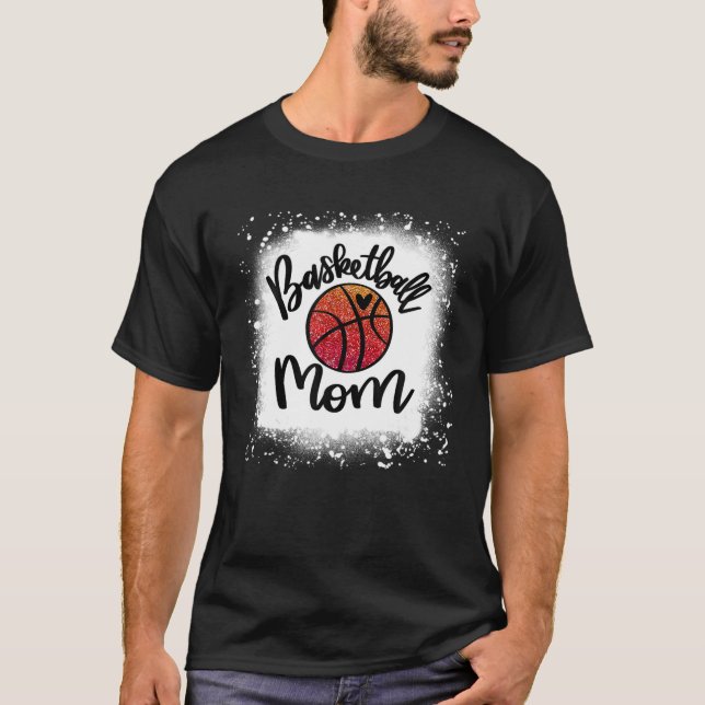 Camiseta Presente no Dia da Mãe no Basquete do Leopard Bran (Frente)