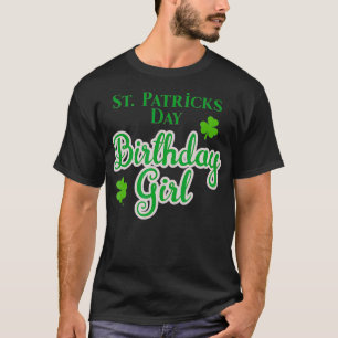Camiseta Presente no Dia de Aniversário de St Patricks para