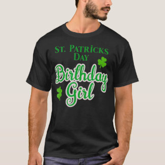 Camiseta Presente no Dia de Aniversário de St Patricks para
