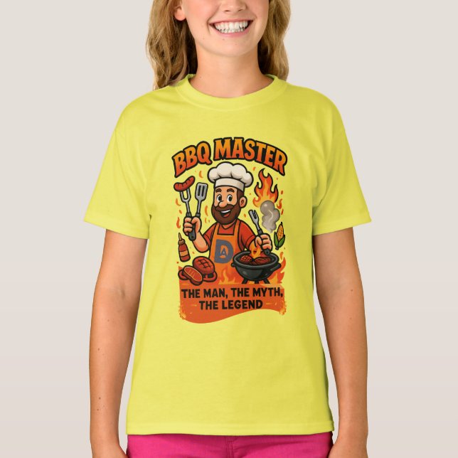 Camiseta Presente no Dia de os pais Engraçado do Pai Mestre (Frente)