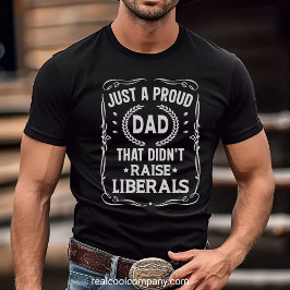 Camiseta Presente no Dia do Pai Patriótico, Conservador Eng