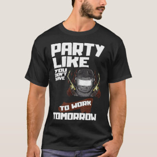 Camiseta Presente no Dia do Trabalho do Partido Funerário