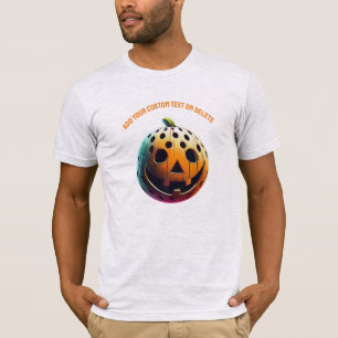 Camiseta Presente no Halloween do picleballer Pumpkin Pickl