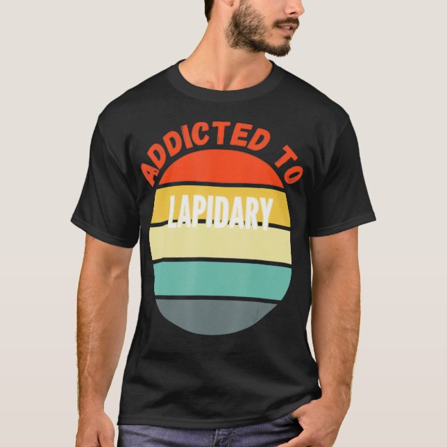 Camiseta Presente no Lapidário viciado no Lapidário _1 (Frente)