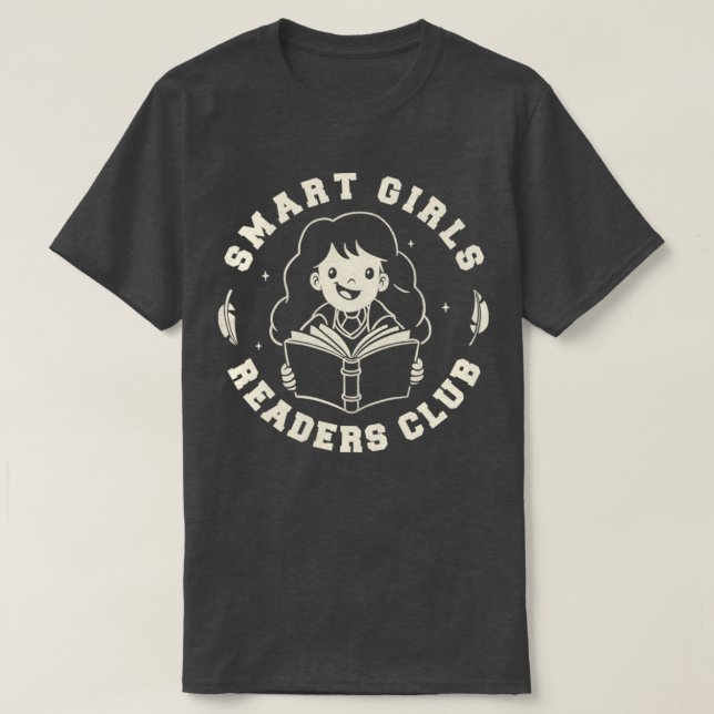 Camiseta Presente no Livro do Livro das Smart Girls Readers (Frente do Design)