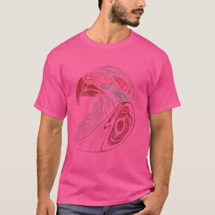 Camiseta Presente no Lover do Pássaro Nativo Americano Trib