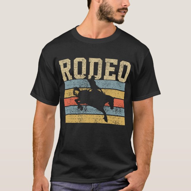 Camiseta Presente no País Ocidental do Triângulo Retro Vint (Frente)