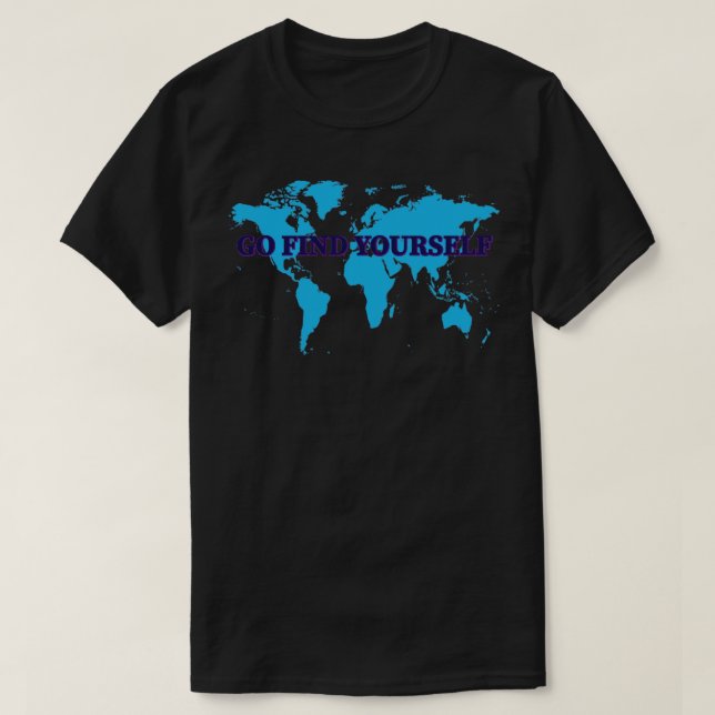 Camiseta Presente no Viagem de Viajante Mundial (Frente do Design)