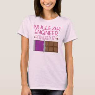 Camiseta Presente nuclear do chocolate do engenheiro para