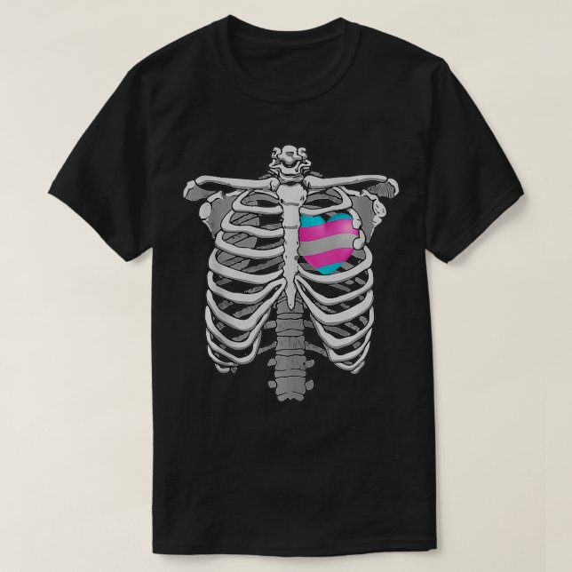 Camiseta Presente Oral Transcoronário Oral para Transgênero (Frente do Design)