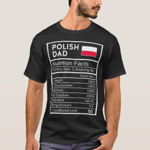 Camiseta Presente Orgulho Nacional Fatos de Rition Polonês