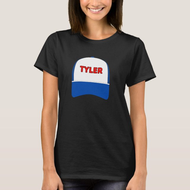 Camiseta Presente original e único de nome para Tyler (Frente)