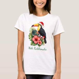 Camiseta Presente Padel de Natal Mele Kalikimaka Personaliz