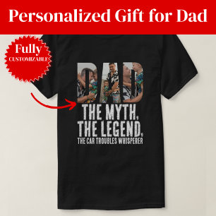 Camiseta Presente Pai Conhecedor de Carros