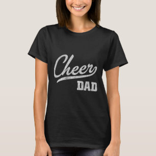 Camiseta Presente Pai de Cheerleading Orgulhoso Pai de Chee