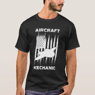 Camiseta Presente para aeronaves mecânicas de corte de aero